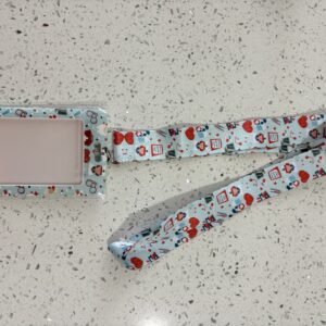 Badge Holder and Heavy-Duty Retractable Reel, ID Badge Holders with Retractable Clip for Nurse Teacher Student Office Women Men