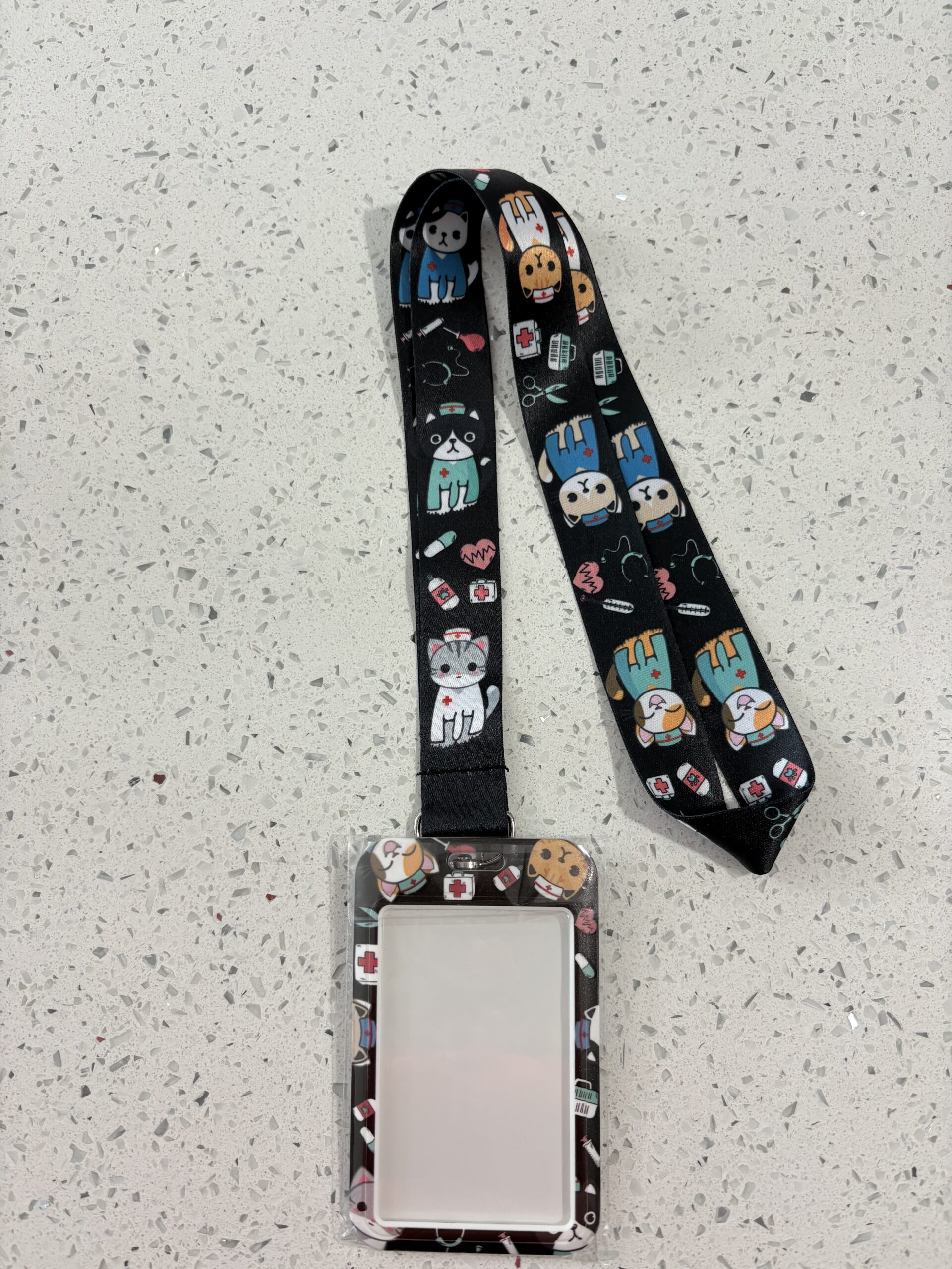 Badge Holder and Heavy Duty Retractable Reel, ID Badge Holders with Retractable Clip for Nurse Teacher Student Office Women Men